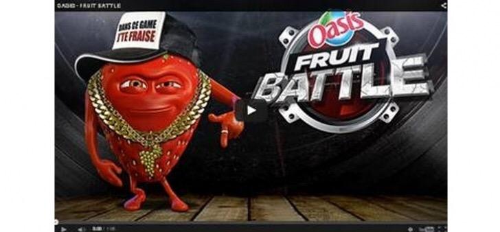 CB_News's tweet photo. [#CAMPAGNE] Oasis dans le rap avec une Fruit Battle signée @marcelagency. http://t.co/N2saQu02tm #publicité #spot http://t.co/m7InmDl7Qv