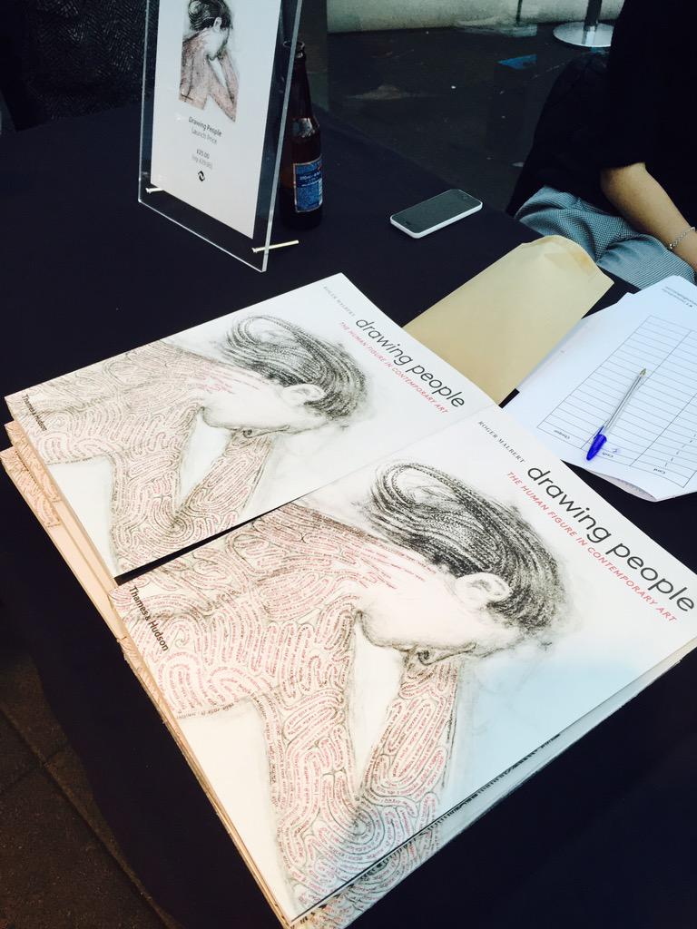 jackyklein28's tweet photo. Celebrating author-curator #RogerMalbert's dazzling new @thamesandhudson book w/ #artist #RichardWentworth + friends http://t.co/2eII1KNvNl