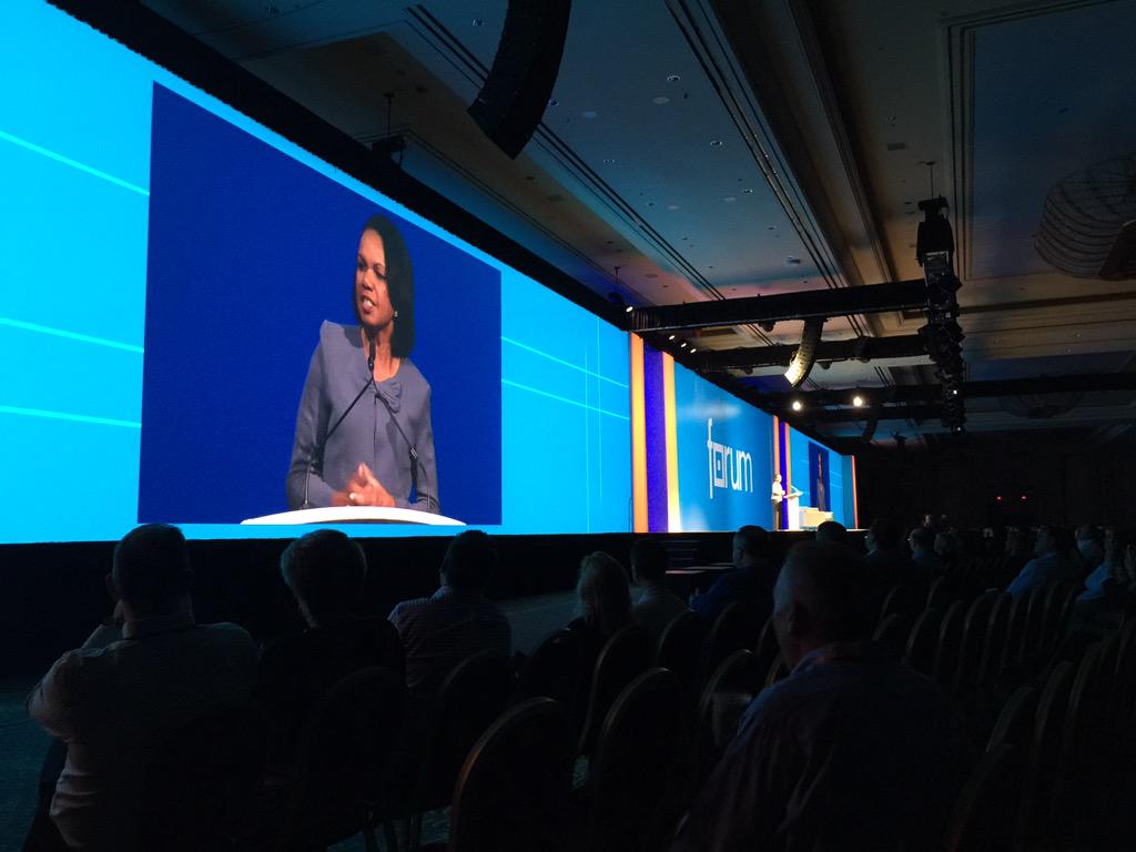 RyanUzzell's tweet photo. Awesome-No country can do dmg to US that we do ourselves by not educating our children. @CondoleezzaRice #fiservforum http://t.co/A603N5f8CL