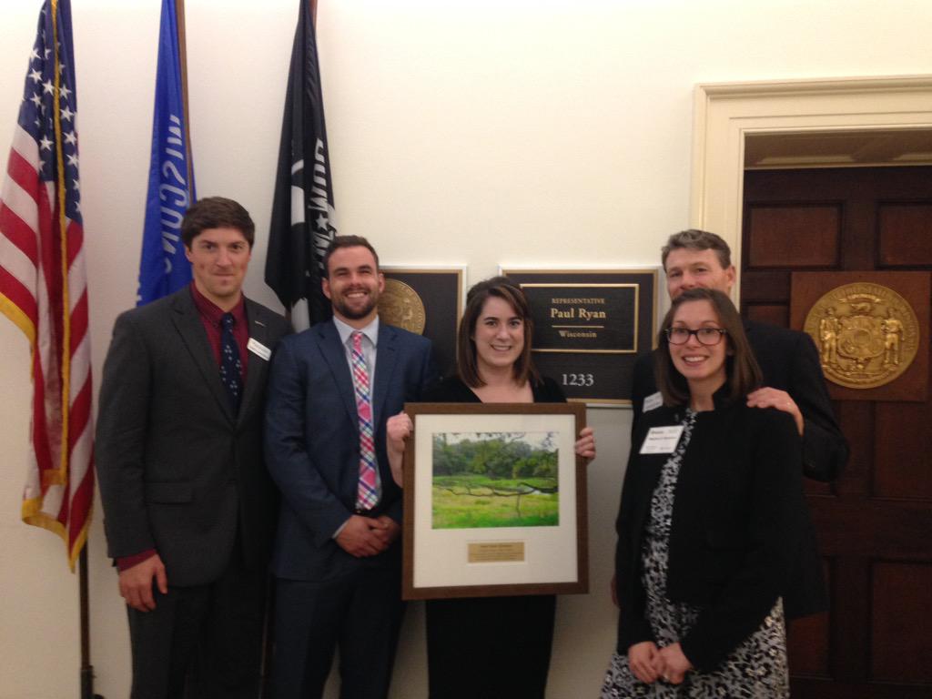 mjstrigel's tweet photo. @gatheringwaters @LTAlliance @BRCLand thanking @RepPaulRyan for his leadership on conservation! #Act4Good http://t.co/VK1j8A90L4