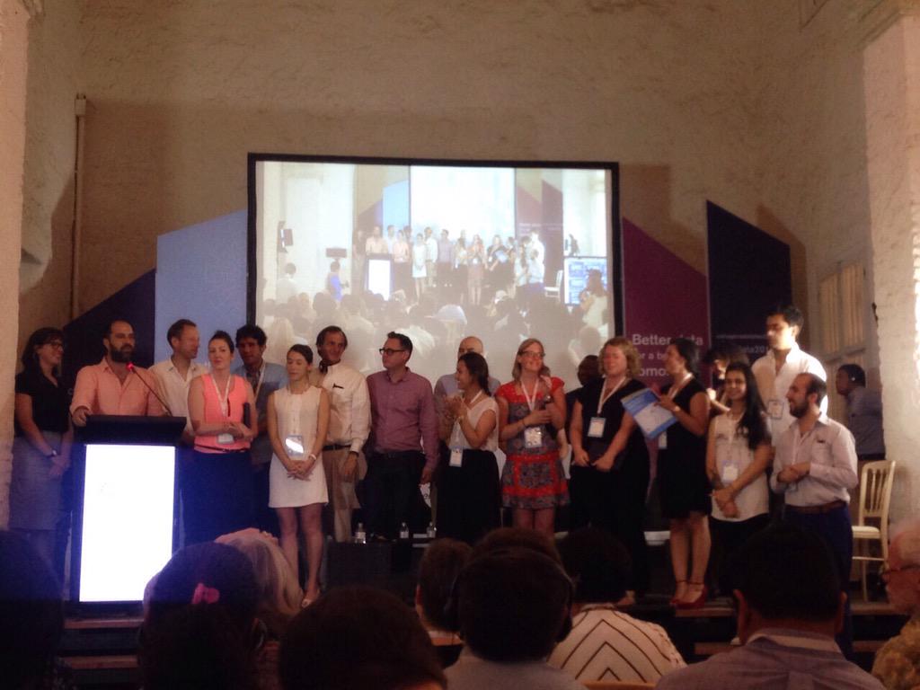 popclimate's tweet photo. Cartagena Data Festival organization team! @CensusUNFPA: @ABAlbrectsen #data2015 http://t.co/ZfKyvAcQhy