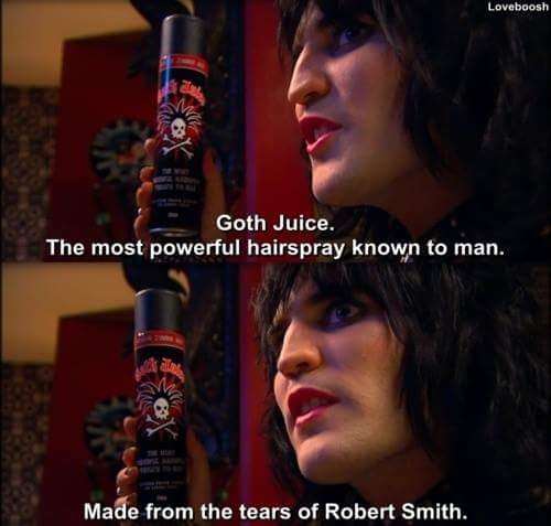 Boosh + happy birthday for yesterday Robert Smith x x 