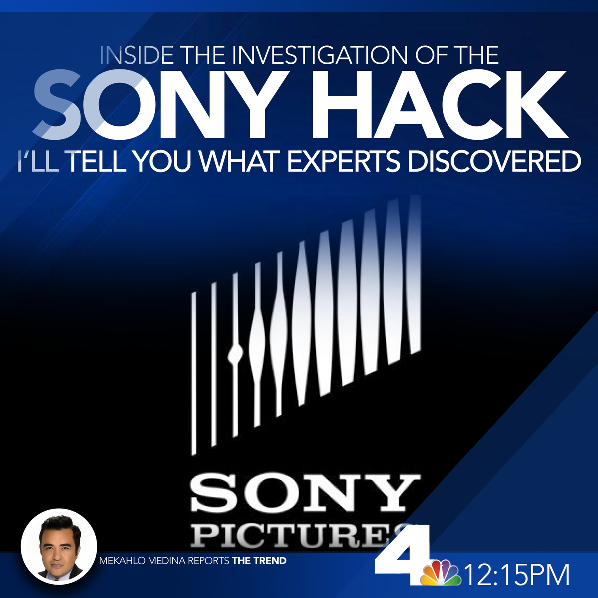 MekahloNBCLA's tweet image. #Developing: We hear from insiders in the #SonyHack investigation on @nbcla at 12:20pm pt.