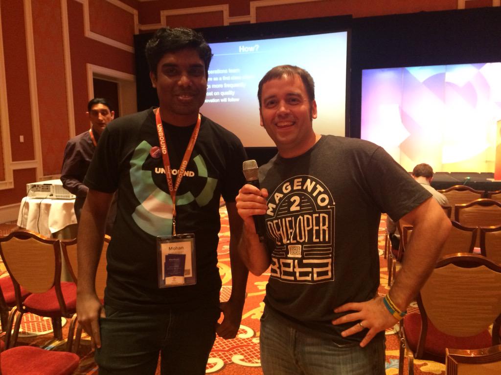 nmohanswe: with @benmarks #ImagineCommerce @DCKAP http://t.co/wujet0HSxe