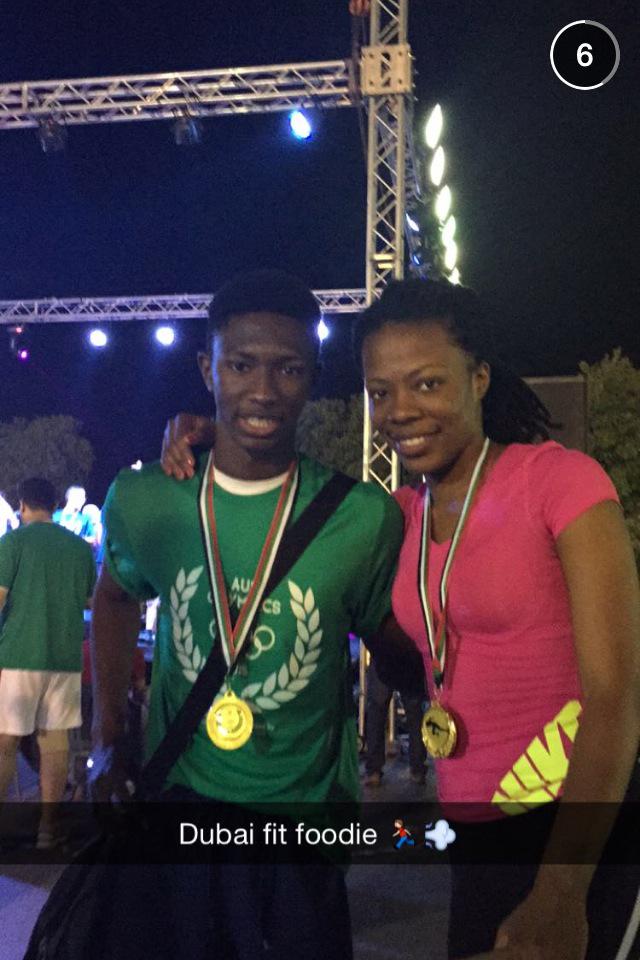 Shalla to @mohkyaure and <a href="/GbemiG/">julius Adepoju</a> gold medalists at AUS Olympics