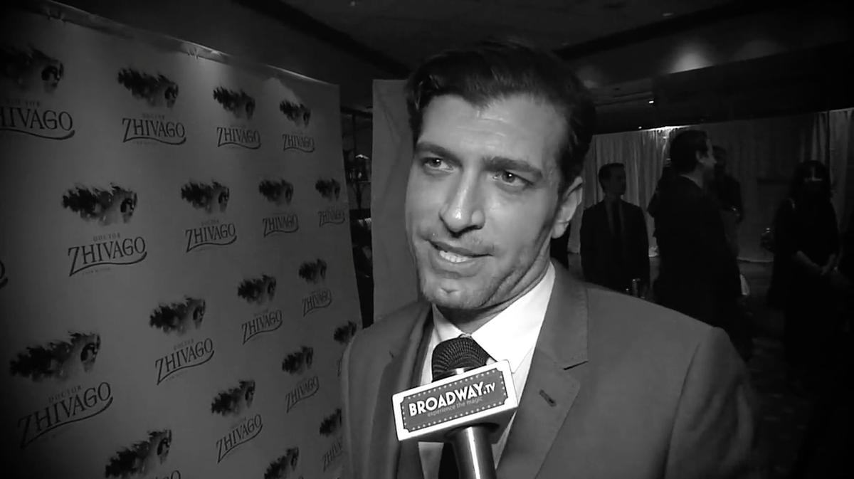 BroadwayTeeVee's tweet photo. #Video | @TamMutu Reflects on Playing #Zhivago in @ZhivagoMusical on #Broadway | Watch Here: http://t.co/8wEmhahBhh http://t.co/HAylw6bJhd