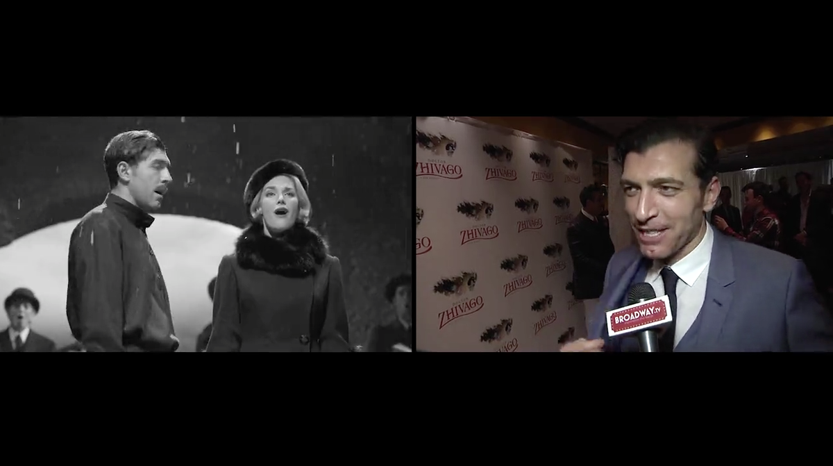 BroadwayTeeVee's tweet photo. #Video | @TamMutu Reflects on Playing #Zhivago in @ZhivagoMusical on #Broadway | Watch Here: http://t.co/8wEmhahBhh http://t.co/HAylw6bJhd