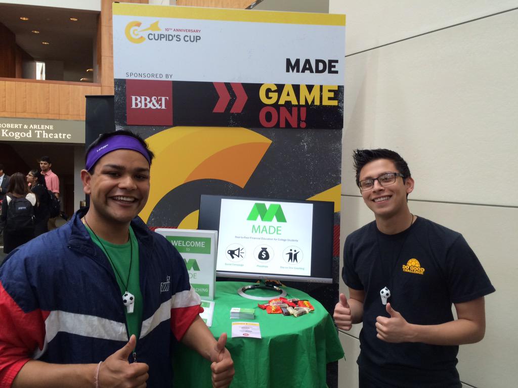 SmithSchool's tweet image. .@madefinlit is an exhibitor at the #CupidsCup Showcase. cupidscup.umd.edu #30DaysUMD