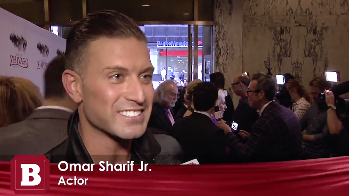 BroadwayTeeVee's tweet photo. #Video | @ZhivagoMusical, An Epic #Love Story, Opens on #Broadway! Opening Night Interviews: http://t.co/vZAMR6j6QB http://t.co/sZH08VzvI6