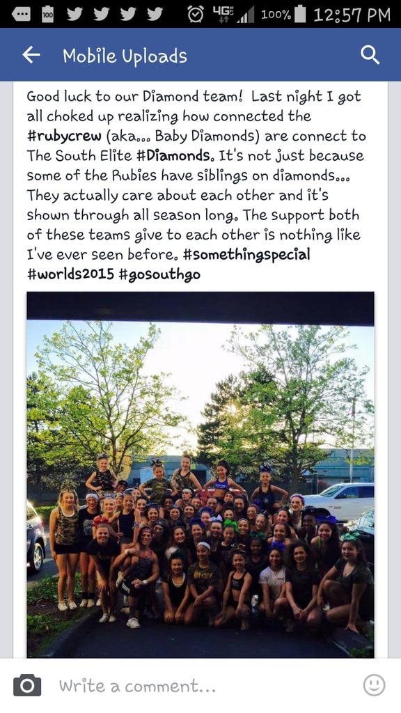 DeanaMWalker's tweet image. #gosouthgo #shinebright #rubycrew #diamonds #babydiamonds @GoSouthGo