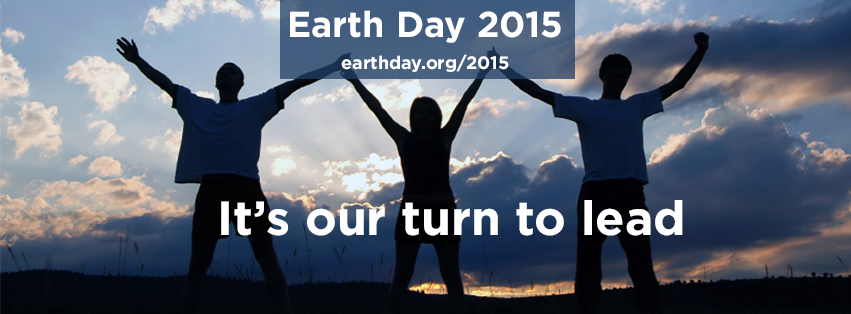 Real_Leaders's tweet photo. The theme for Earth Day 2015 is 'It's Our Turn To Lead'  #EarthDay2015 #OurTurnToLead http://t.co/9nWxkHFUD3