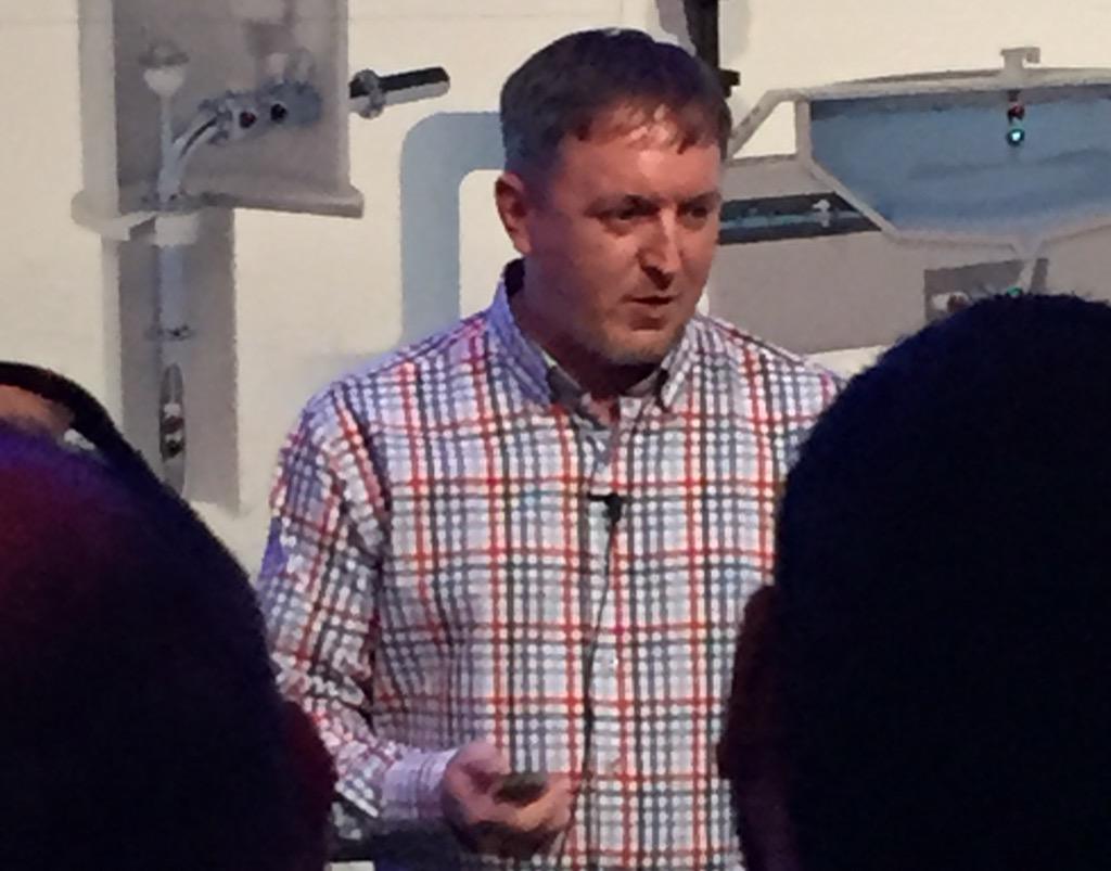 WardPerry's tweet photo. Chris Sistrunk talking ICS at RSAC http://t.co/XYvdFiMbMD