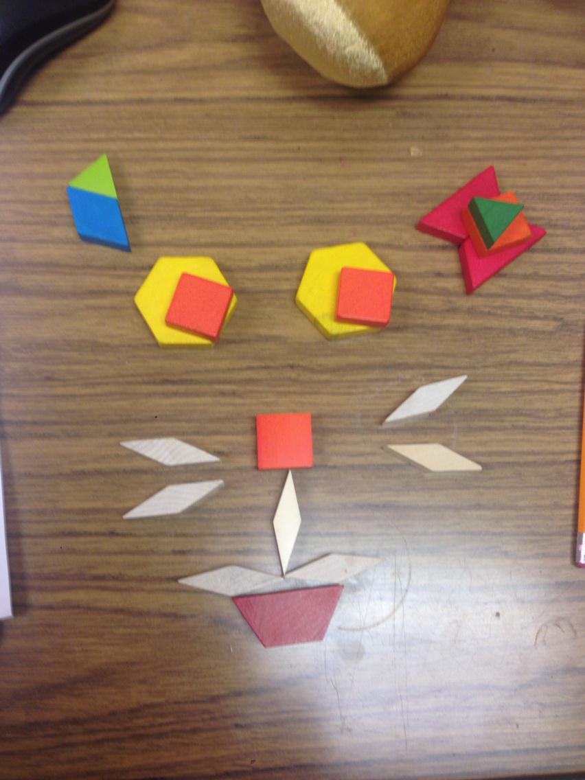 RPCompass's tweet image. Pattern block math!
