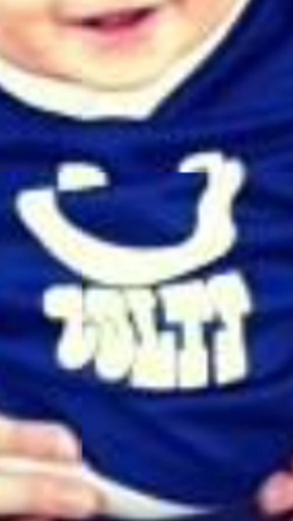 johnvandam9's tweet photo. This baby luh's the colts @PatMcAfeeShow #Isupportchuckstrong http://t.co/UuokopW6fs