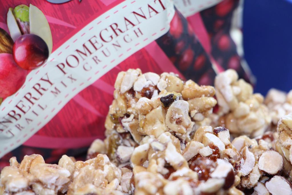 180snacks's tweet photo. Cranberry Pomegranate Trail Mix Crunch!!  Out of this world good! Visit http://t.co/pxZwPbIsSO http://t.co/HQAzGpn40A
