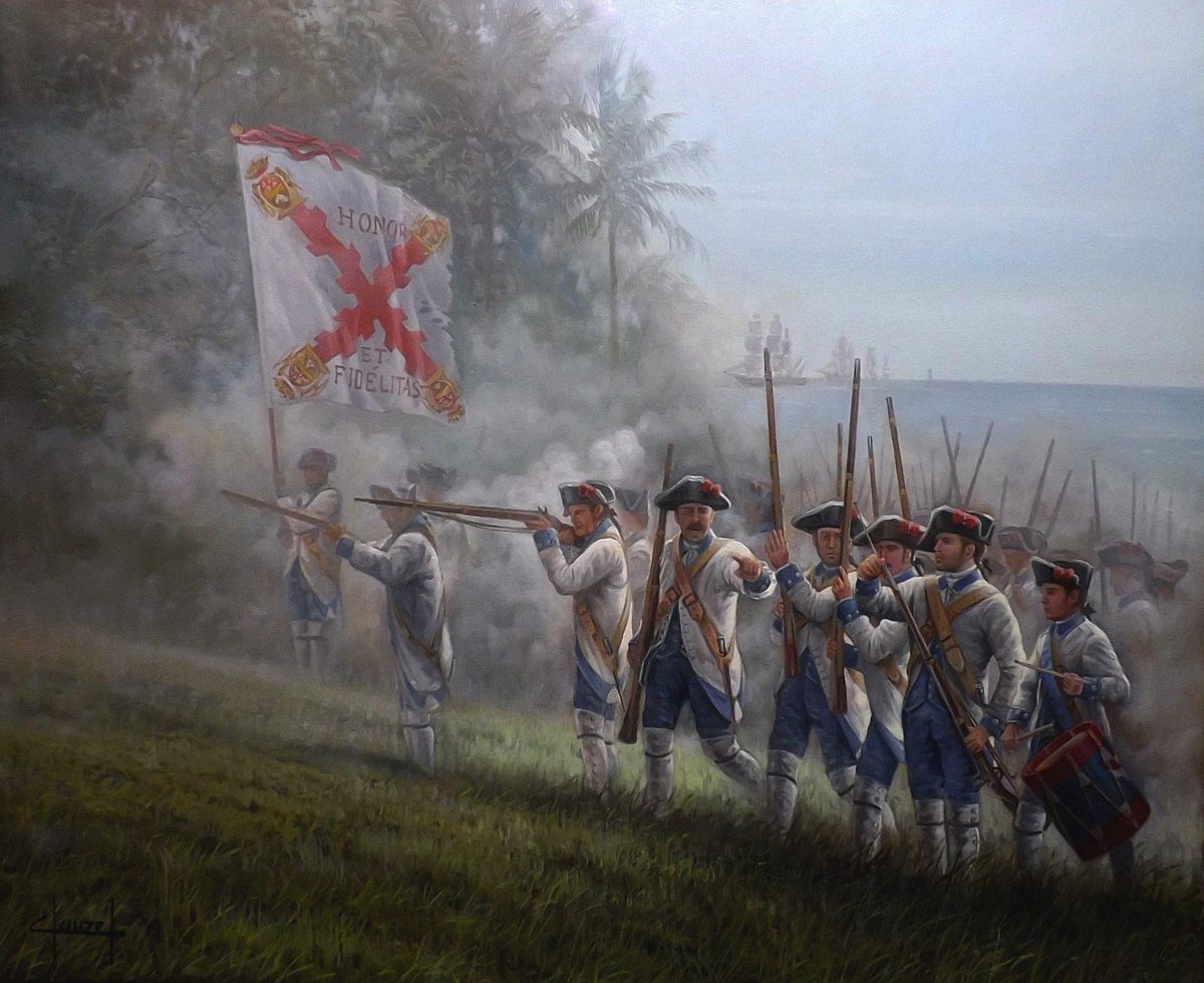 Regimiento Español fijo de Luisiana 1781, Batalla de Pensacola