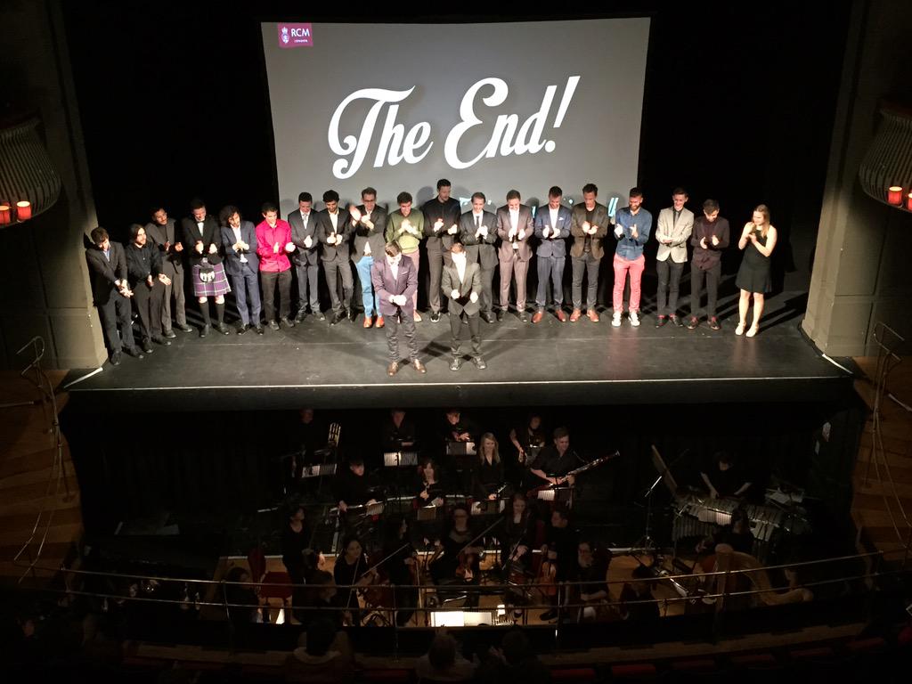 That's all folks! Great showcase from <a href="/RCMLatest/">RCM Old Account</a> film composers and a top notch live orchestra.