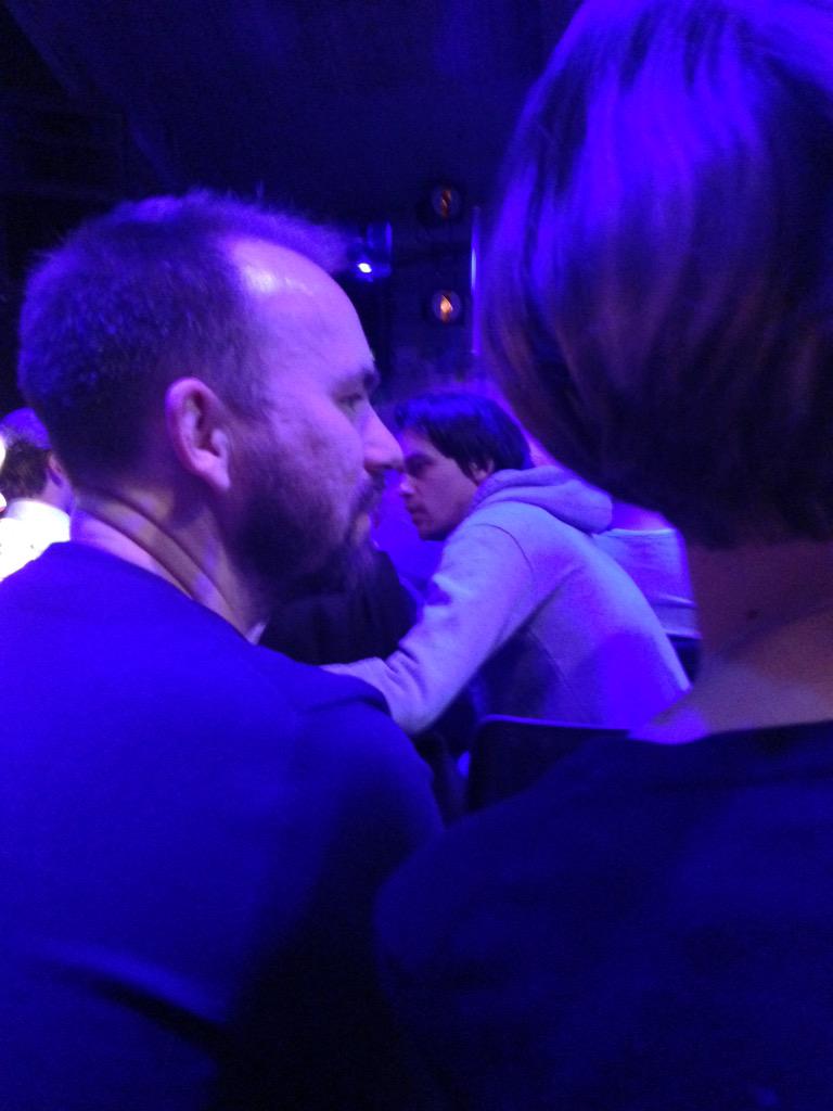 abipatat's tweet photo. Gezellig! Nog een bekende Nederlander in de zaal @pechakucha_ams #alexanderklöpping #Nieuwwest http://t.co/sz4eqzOzYD