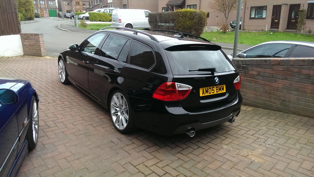 AmmoCraig's tweet photo. Some pics of the new wagon 👍 #e91 #335d #bmwperformance #pimp http://t.co/oKHjeS9Ue7