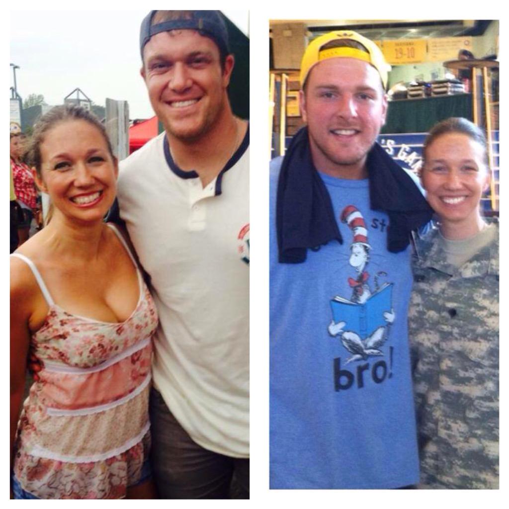 hwc2019's tweet photo. @PatMcAfeeShow Meeting you and @MattOverton_LS is always a pleasure: #ISupportChuckstrong http://t.co/6HhgwN3A5x