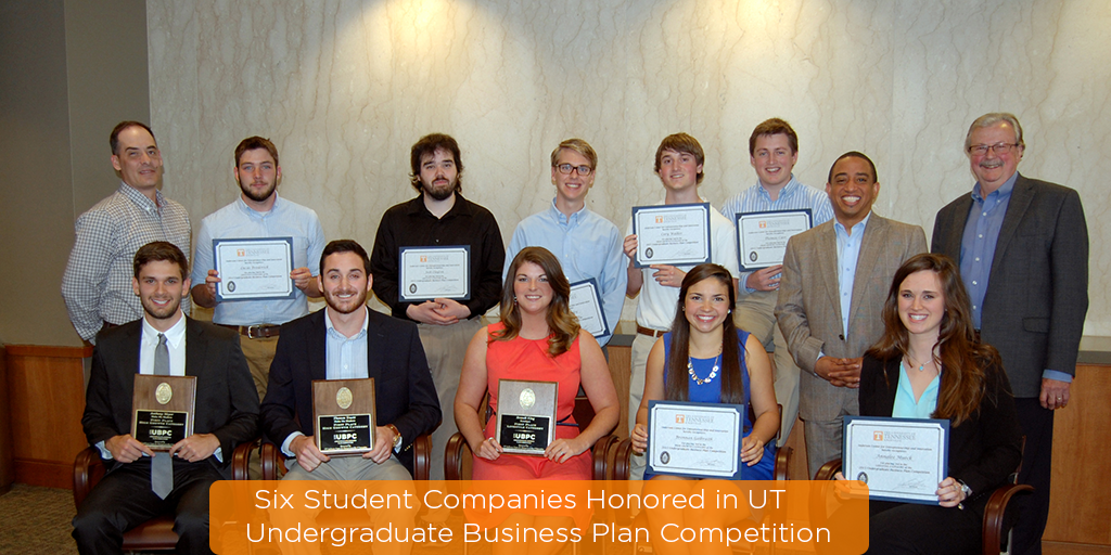 HaslamUT's tweet image. 6 Student Startups Honored in UT Undergraduate Business Plan Competition, tiny.utk.edu/UBPC15winners