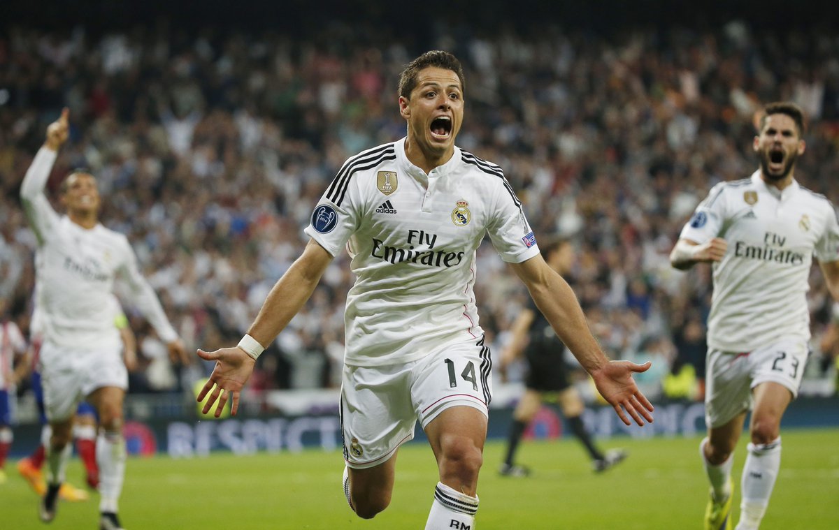 marca's tweet photo. La noche de Chicharito. La crónica del Real Madrid 1-0 Atlético http://t.co/Th4CoN7AAS #Champions  por @Manu_Malagon http://t.co/IxBnhkwvwz