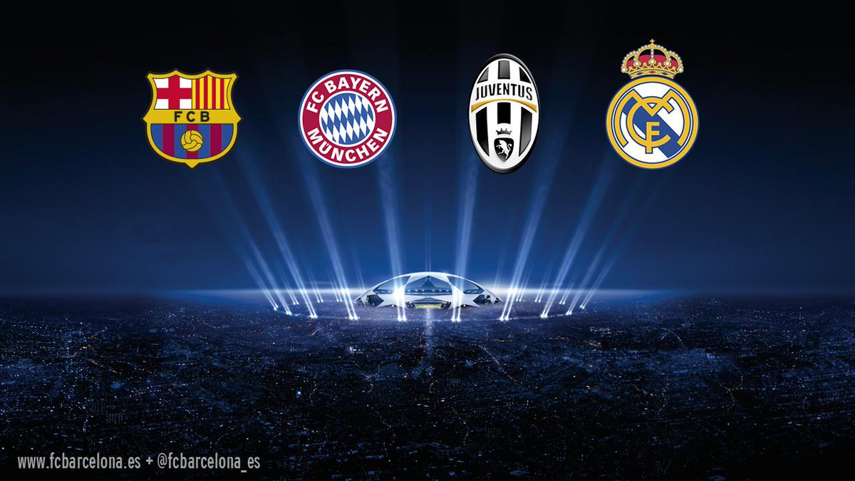 Juventus, Real Madrid y Bayern de Múnich, los posibles rivales del Barça en las semifinales fcbarcelona.es/futbol/primer-…