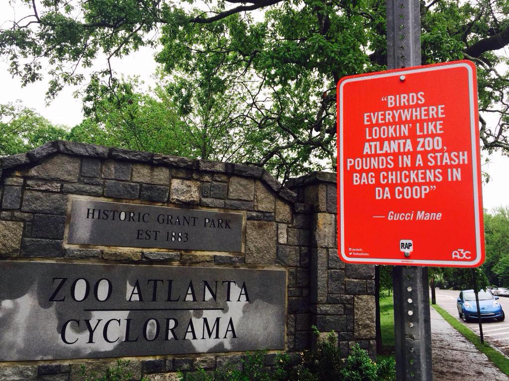 _TheRealLA's tweet photo. ATLANTA Really did this  http://t.co/ozp8VlQJjs