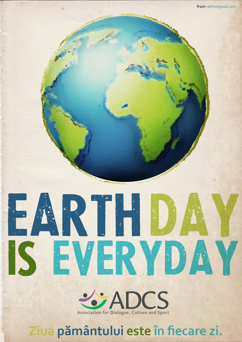 ADCS_RO's tweet photo. Earth: the only planet where you can do what you love. Love it back! #EarthDay http://t.co/j1v0HQX1e4