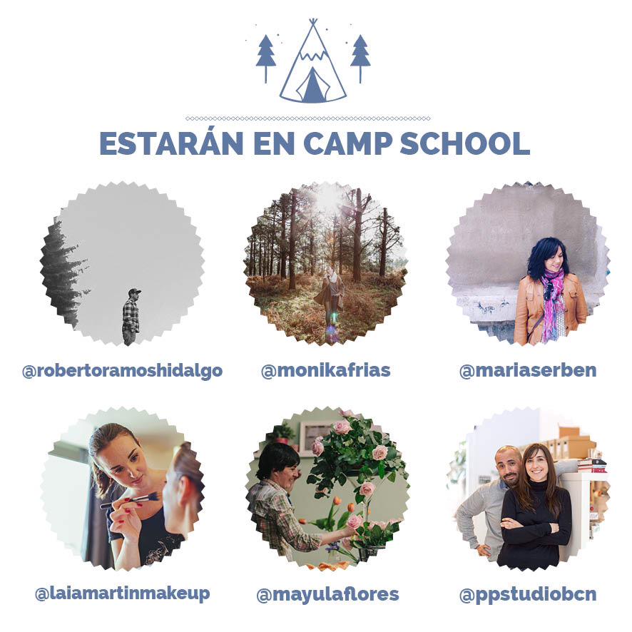 ¡Redoble de tambores para presentaros a nuestros ponentes del segundo #campschoolBDC! 👏🏼👏🏼👏🏼