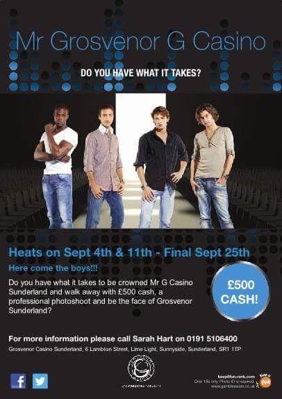 SarahE_Hart's tweet photo. Miss and Mr G Casino coming to @SunderlandGC  APPLY NOW #sunderland #firstdates http://t.co/cNrC1ZZWXM