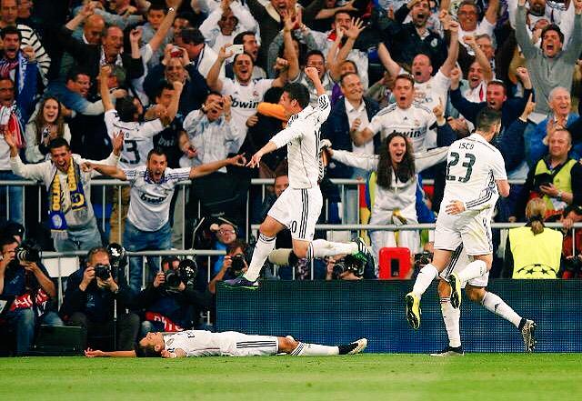 FPhotoed's tweet image. Real Madrid 1-0 Atletico Madrid // #UCL