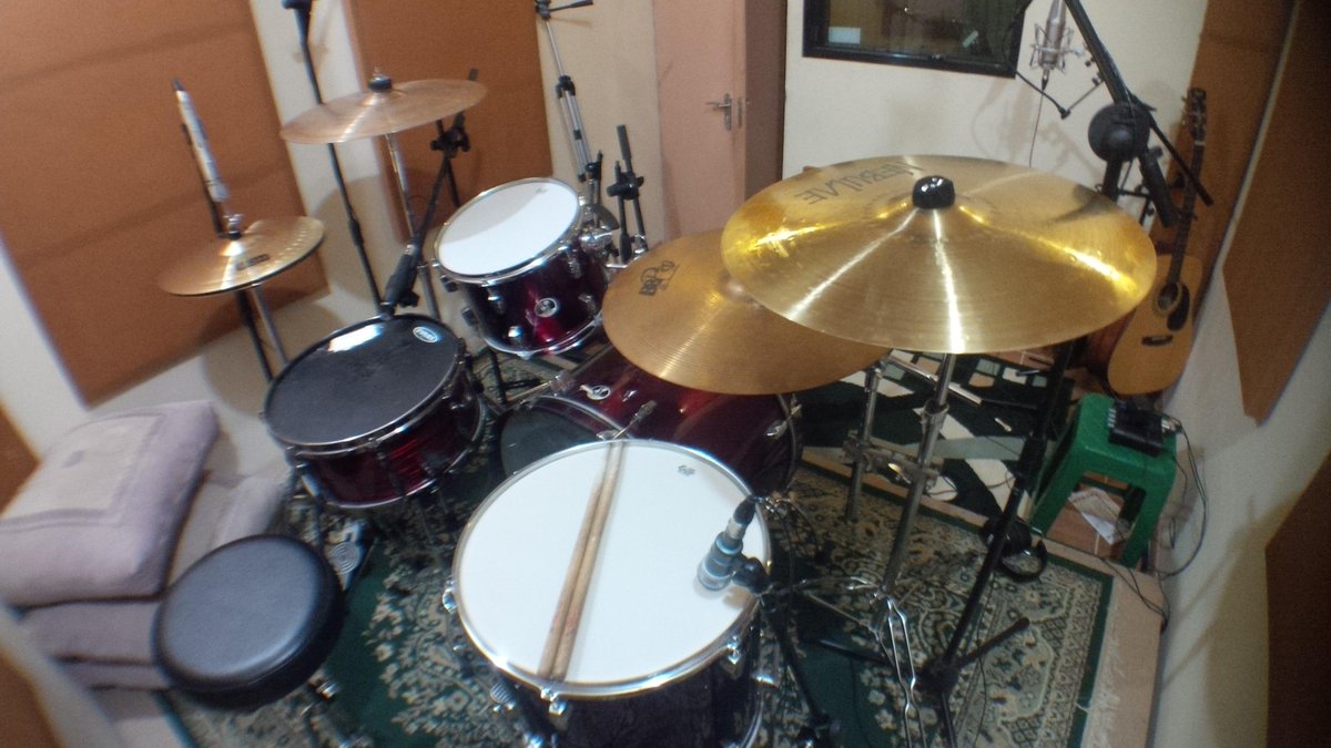 89Production's tweet image. Sonor 507 + Snare Tama Superstar + Cymbal Paiste, Stagg, Meinl, Sabian &amp;amp; nebulae