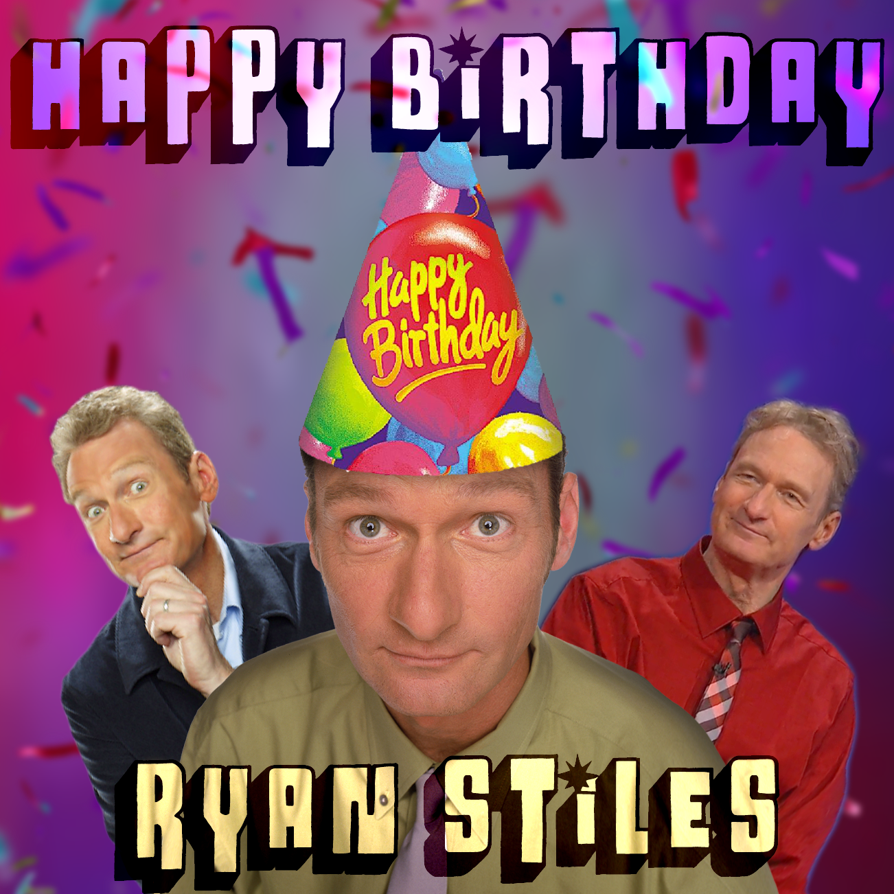 Happy Birthday to The Man. The Myth. The Legend. The Stick. The Moose. That Tall Guy. RYAN STILES! 