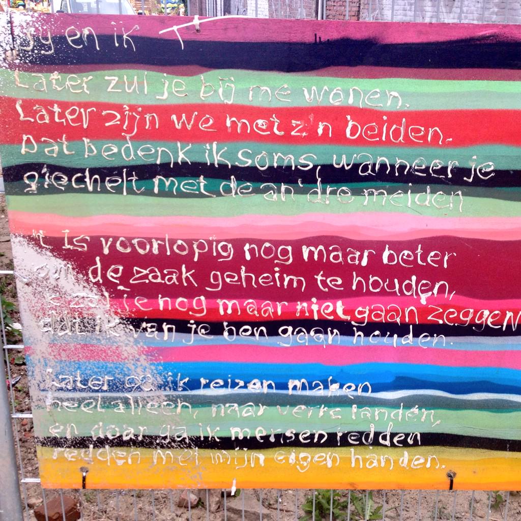 Conniemus0ran's tweet photo. #SicTransitGloria #Scripti #Wilmink #K_anaalstraat #Q_oran @ZowasUtrecht http://t.co/Hbwz9jOeqX