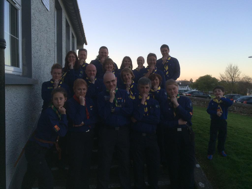 sheartscouts's tweet photo. Thanks to Grace and Shauna from scouts who helped out with flags for 10th Portlaw investiture tonight http://t.co/41gw4JP1fd