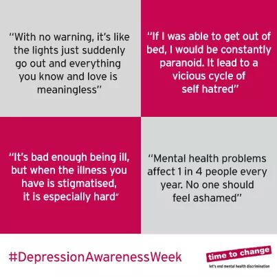 gloomyguts's tweet image. #DepressionAwarenessWeek