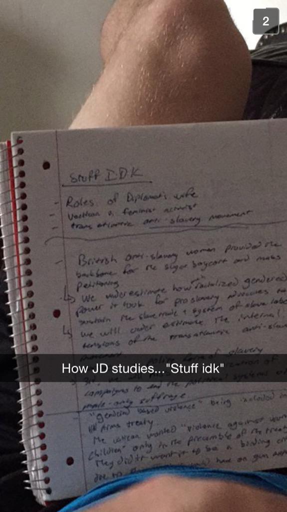 3BellaSt's tweet photo. "There's stuff you know and stuff you don't know" -JD http://t.co/RS8rhvJADD