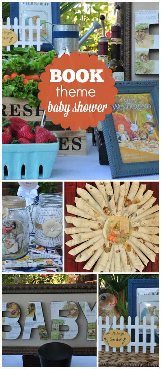 What a great idea for a baby shower! Bring a book for baby!
catchmyparty.com/parties/librar…