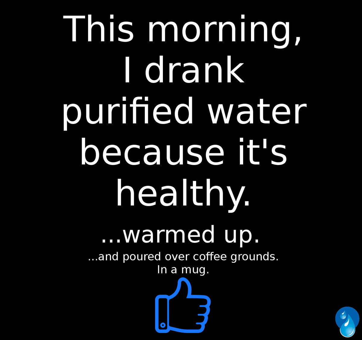PureWaterAust's tweet photo. #PureWaterSystems #PurifiedWater #Health #Water #H20 #coffee #waterfilter http://t.co/A4RLrdLtdl