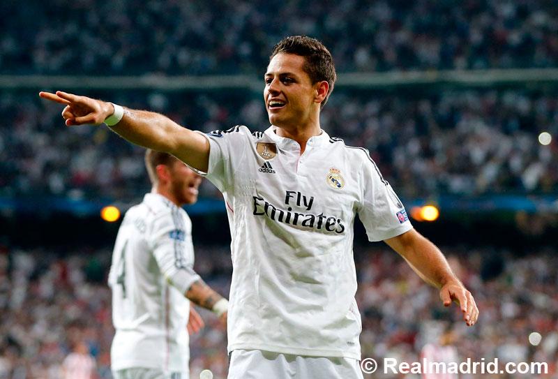 realmadrid's tweet photo. .@CH14_ : “Mi gol es de todo el equipo. Todos hemos corrido y luchado”. http://t.co/099LyNY0wS
#JuntosAPorLaUndecima http://t.co/xNpXyECM40