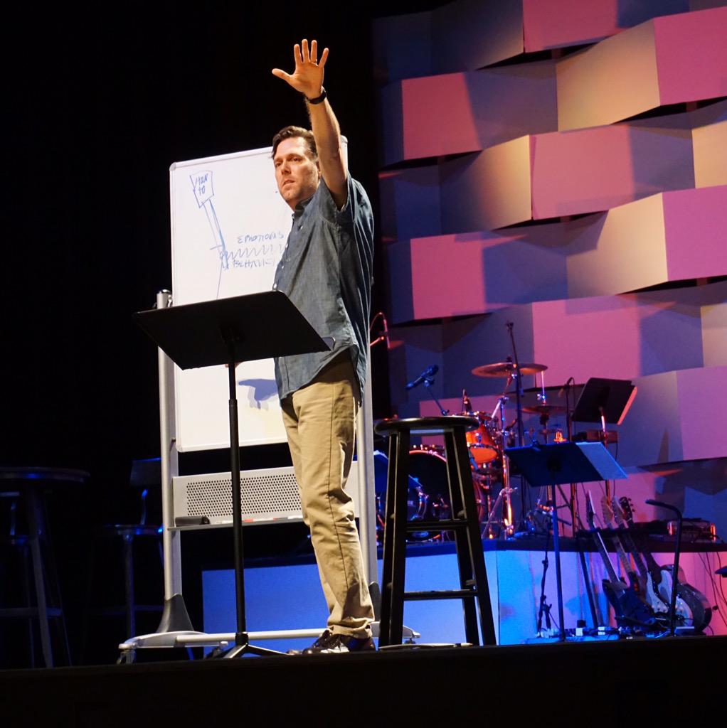 PrevailConf's tweet image. .@YanceyArrington "Prevailing with the Gospel as Center" #prevail2015