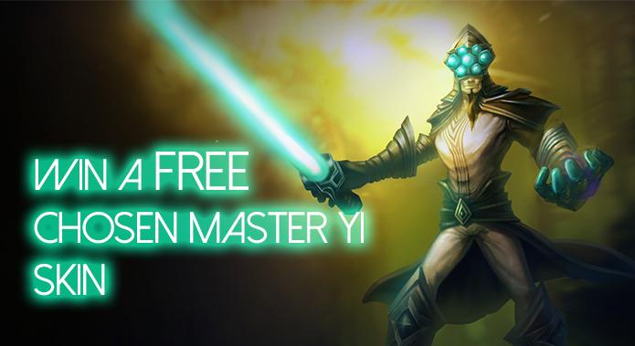 Comptimization's tweet image. We are running a #Competition for all LOL Fans. #WIN a #FREE Master Yi Skin - bit.ly/1yMCmMl
