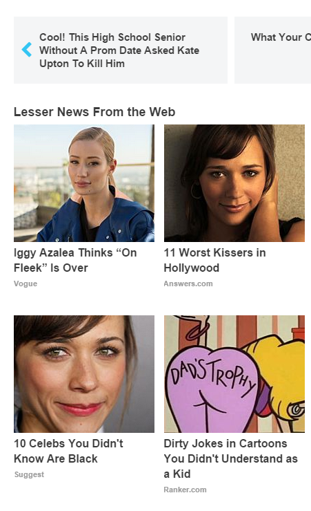 sncreducer's tweet image. .@iamrashidajones having a banner day in the "garbage clickbait at the end of web articles" game