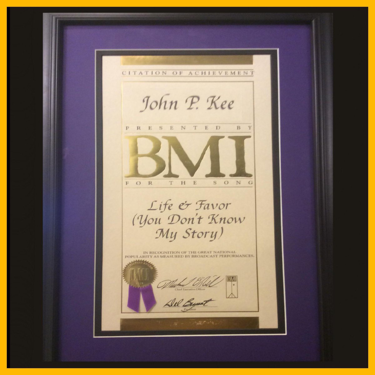 Keetwit's tweet photo. Opening Mail today &amp; look what I found @bmi #WriteOn Thank you! IF THIS SONG WAS A BLESSING TO YOU RETWEET... #jpk2 http://t.co/6zdYJASsHy