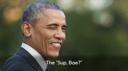 FallonTonight's tweet photo. Sup, Bae? #FallonTonight http://t.co/q37imnuIXA