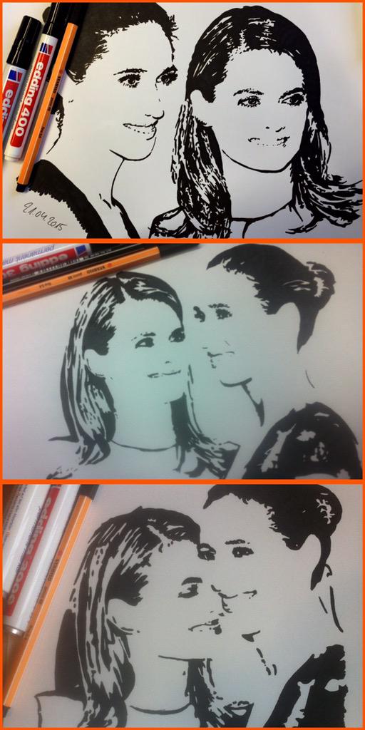 ApachesHope's tweet photo. #drawingcollage #fanart #GigiKatic & #StanaKatic @Stana_Katic http://t.co/UIYgBSGrZt