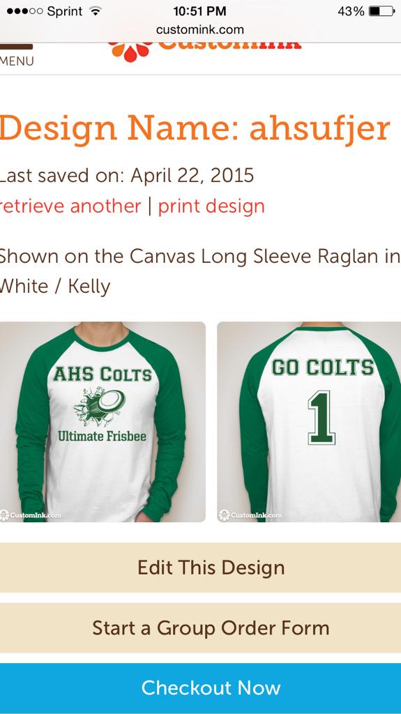AHS_ColtsUF's tweet photo. An idea for our jerseys maybe?? http://t.co/mEMd4qRyuH
