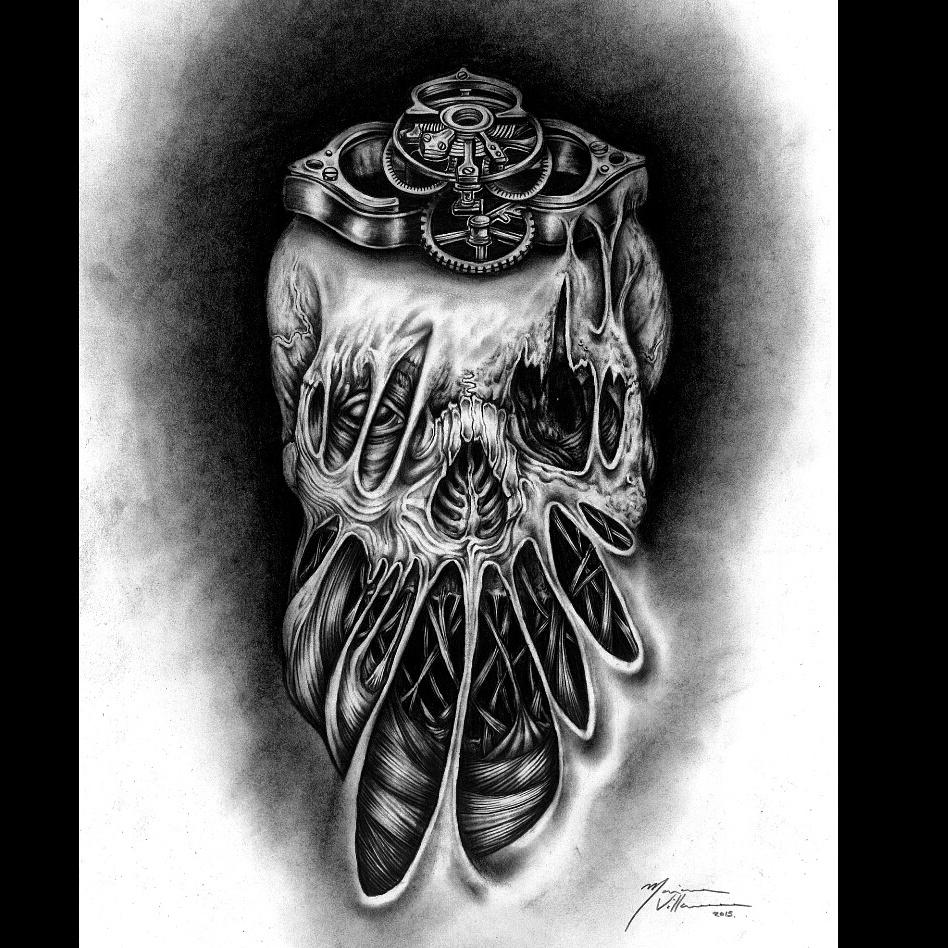 Hakunita1's tweet photo. Soul. Body. Time... 💀 ⌛ ⌚ (graphite on paper) 2015. #newbastard http://t.co/rCvh5fPUtC