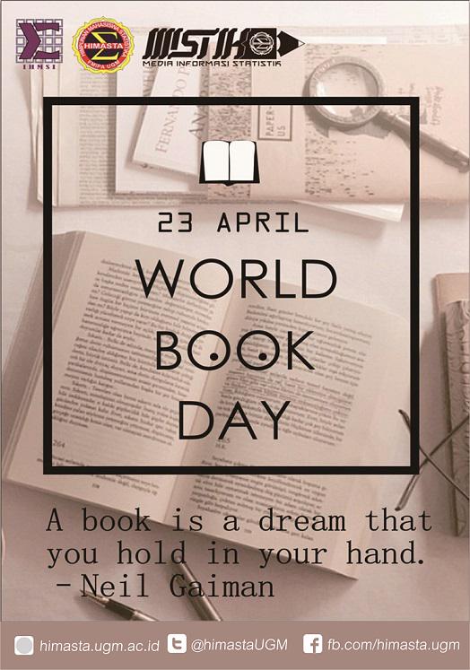 HimastaUGM's tweet photo. World book day!! Yuk baca buku dan tebar manfaat yg kamu peroleh!! :D http://t.co/5ehzKYPaBG